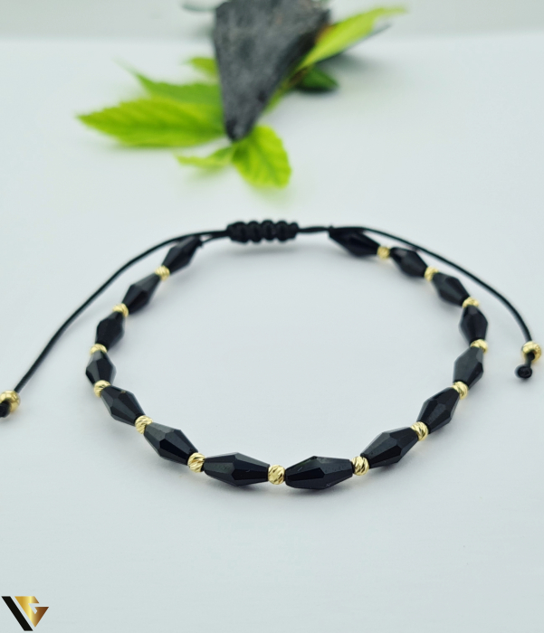 Bratara Snur Textil, Aur 14k [1]