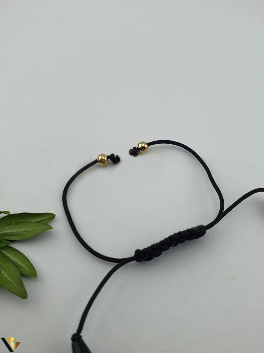 Bratara Snur Textil, Aur 14k [2]