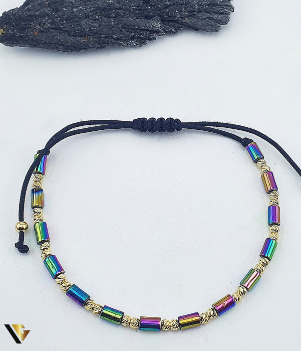 Bratara Snur Textil, Aur 14k [1]