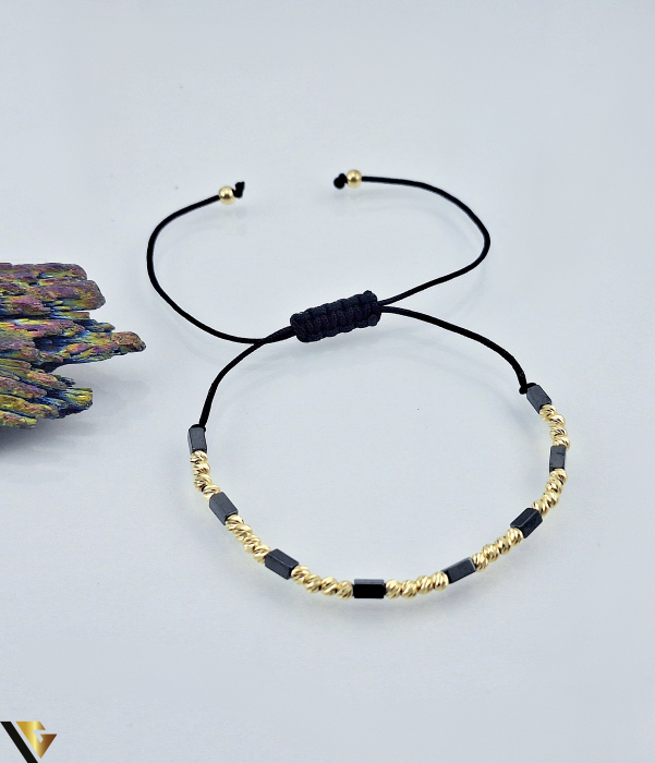 Bratara Snur Textil, Aur 14k [1]