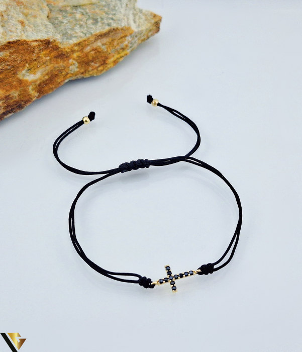 Bratara Snur Textil, Aur 14k [1]
