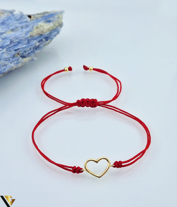 Bratara Snur textil, Aur 14k [1]