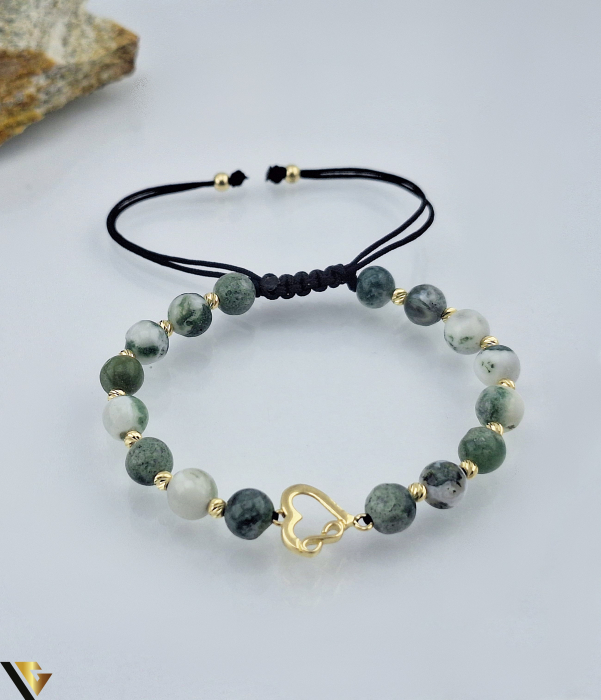 Bratara Snur Textil, Aur 14k [1]