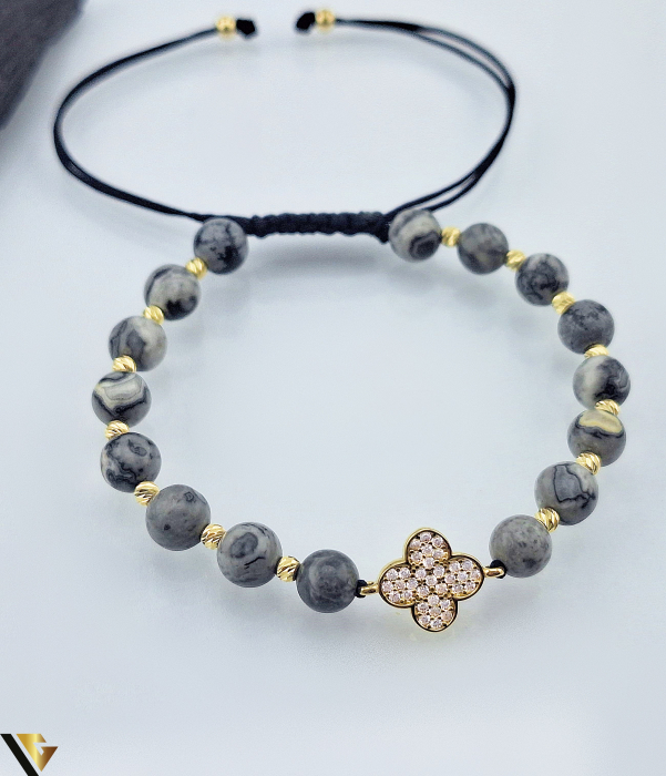 Bratara Snur Textil, Aur 14k [1]