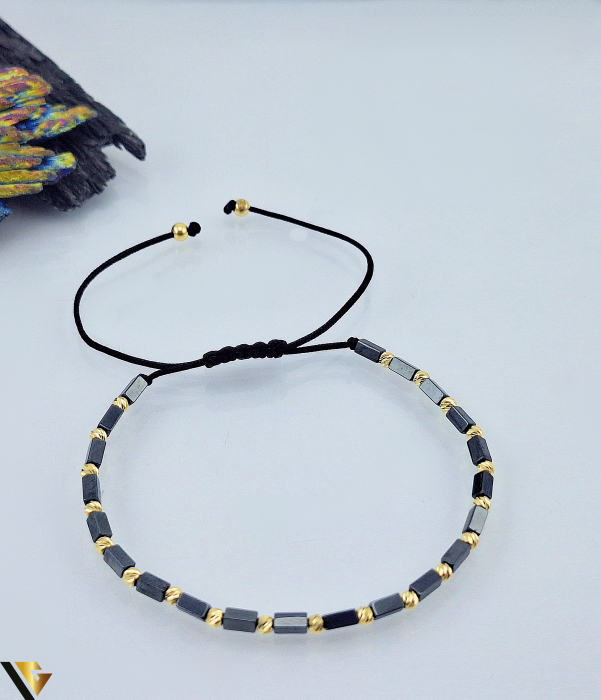 Bratara Snur Textil, Aur 14k [1]
