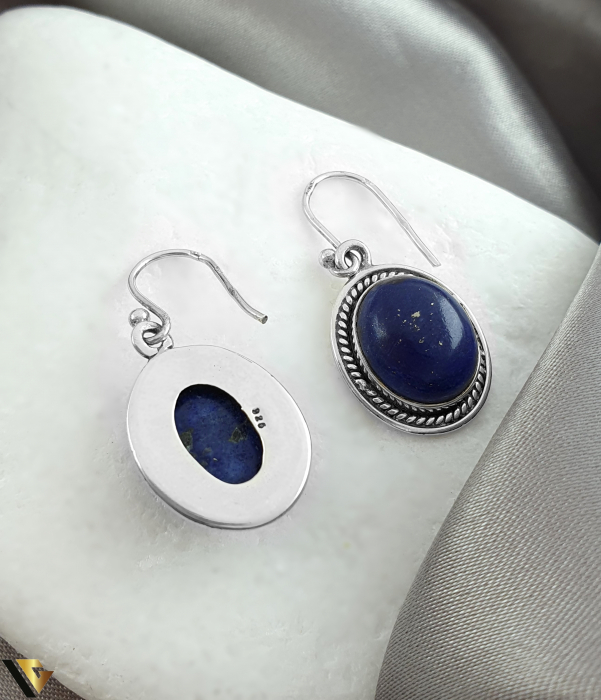Cercei Argint 925, Lapis Lazuli [2]
