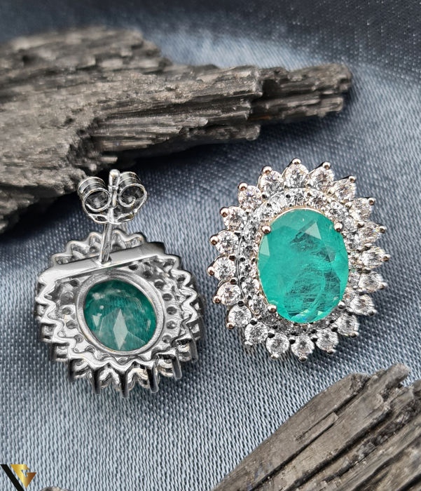 Cercei Argint 925, Paraiba [2]