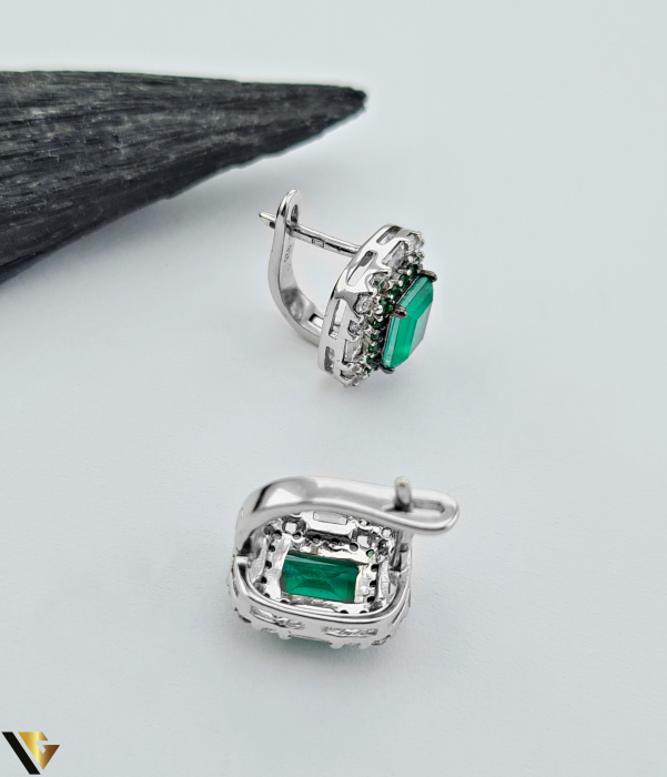 Cercei argint 925, Paraiba [2]