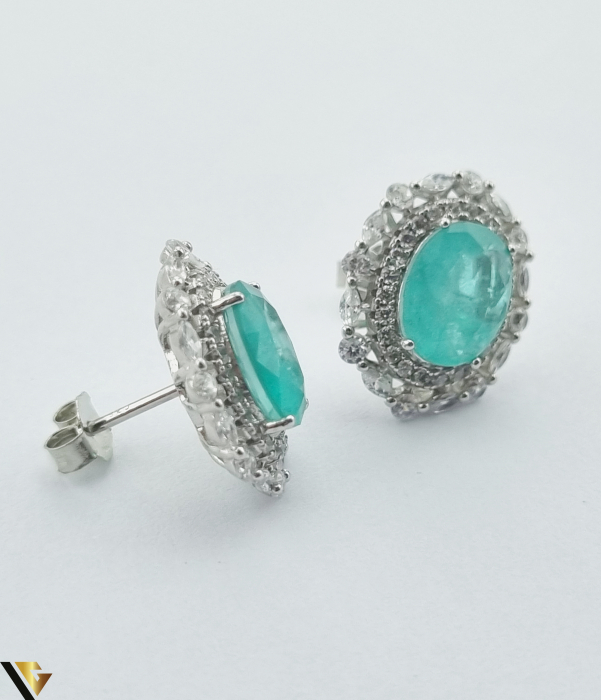 Cercei Argint 925, Paraiba [3]