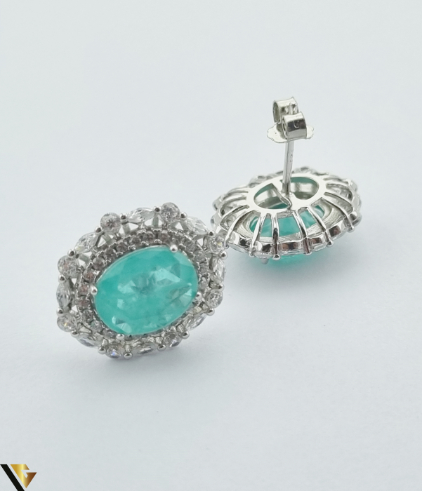 Cercei Argint 925, Paraiba [4]