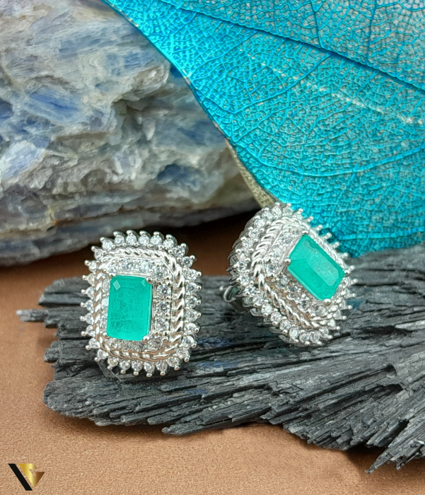 Cercei Argint 925, Paraiba [2]