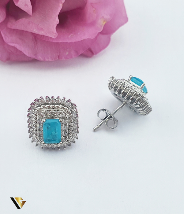 Cercei Argint 925, Paraiba [2]