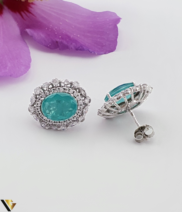 Cercei Argint 925, Paraiba [2]