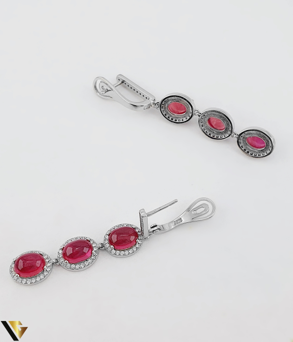 Cercei Argint 925, Spinel [3]
