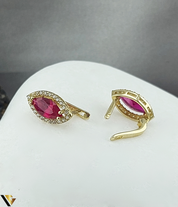 Cercei Aur 14K, Zirconiu [2]