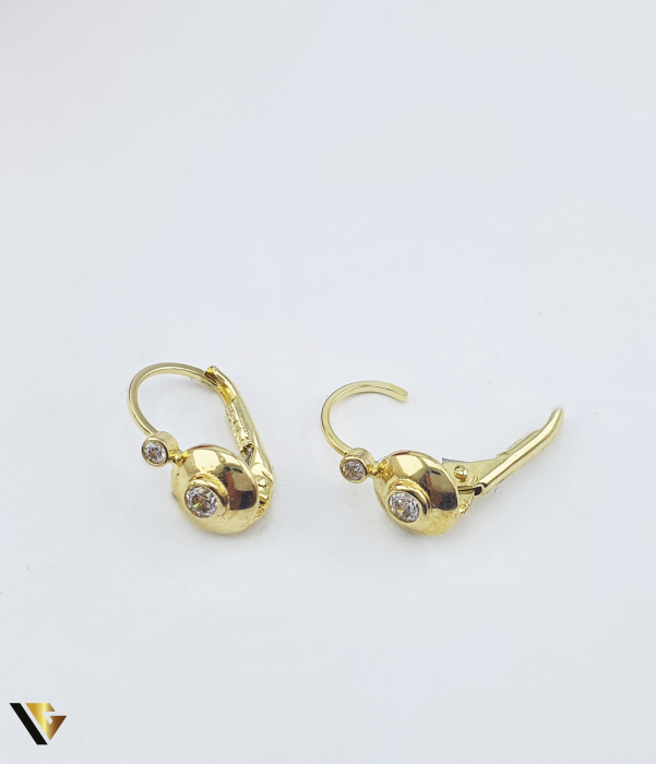 Cercei Aur 14k, Zirconiu [2]