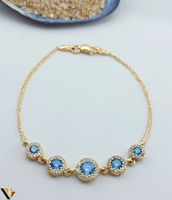Bratara Aur 14K, Cristale de zirconiu [3]