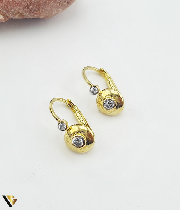 Cercei Aur 14k, Zirconiu [1]
