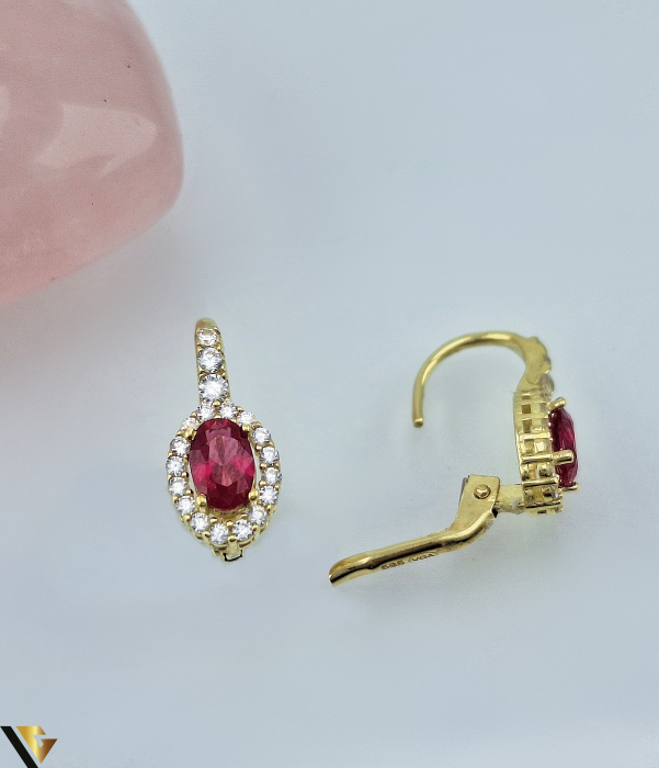 Cercei Aur 14k,Zirconiu [2]