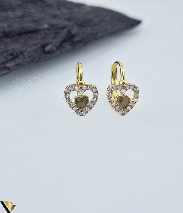 Cercei Aur 14K, Zirconiu [1]