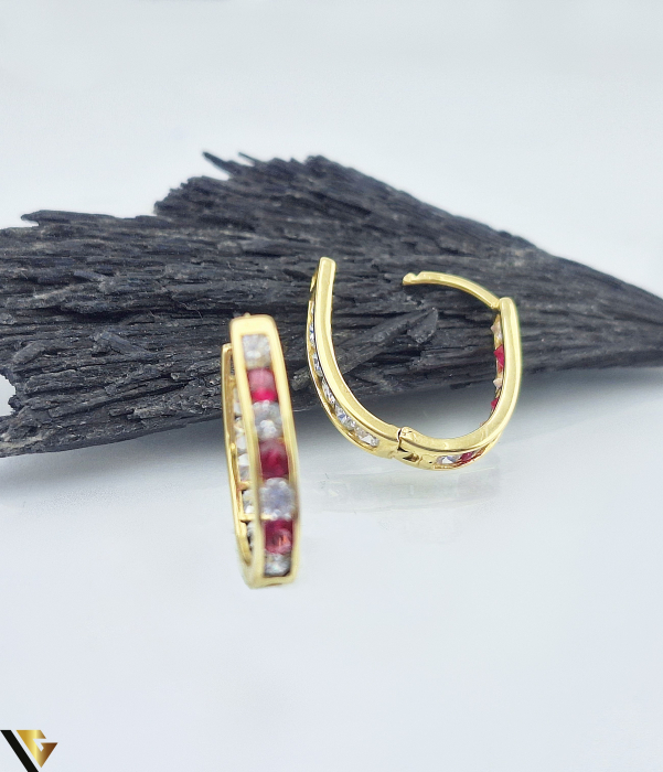 Cercei Aur 14K, Zirconiu [3]