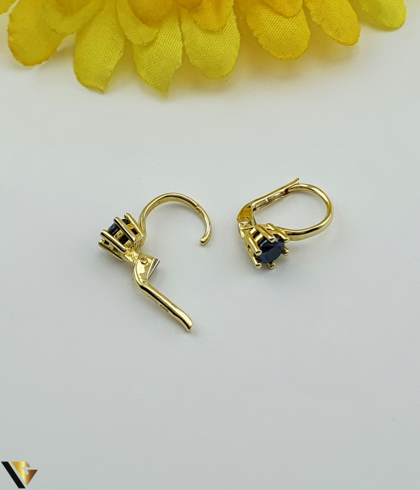 Cercei aur 14k Greutate: 2.26 grame Lungime: 15 mm Latime: 6 mm Marcaj / titlu: 585 Locatie: Bacau Calea Marasesti Tel: 0756943079 [2]