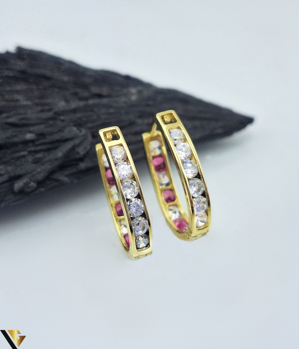 Cercei Aur 14K, Zirconiu [2]