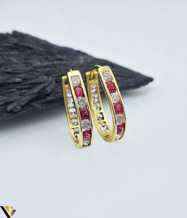 Cercei Aur 14K, Zirconiu [1]