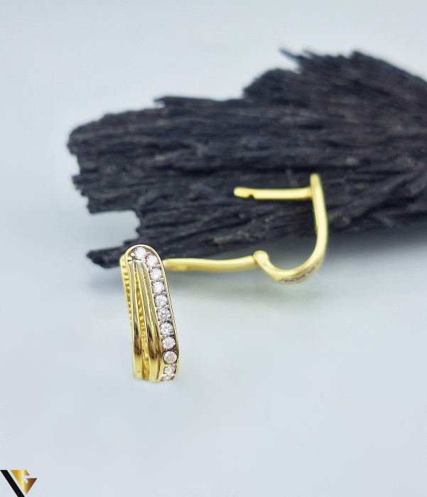 Cercei Aur 14K, Zirconiu [2]