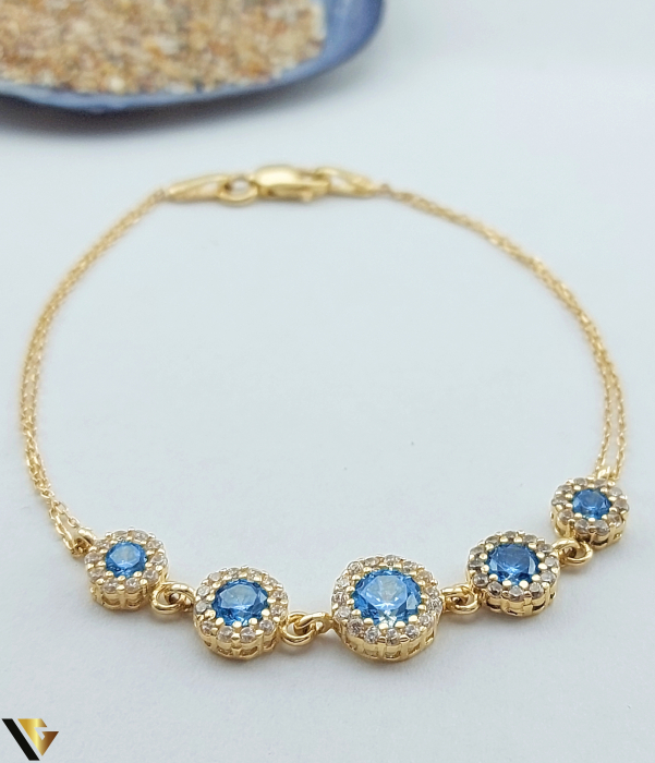 Bratara Aur 14K, Cristale de zirconiu [1]
