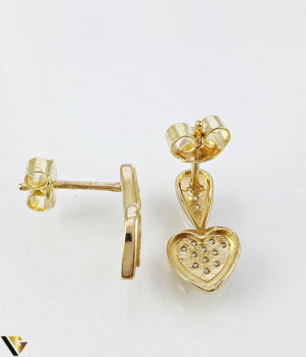 Cercei  Aur 14k, Inima, 1.54 grame [2]