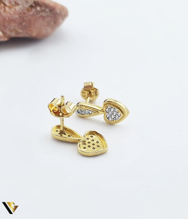 Cercei Aur 14k, Inima [2]