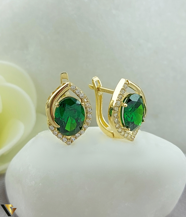 Cercei Aur 14K, Zirconiu [1]