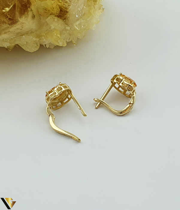 Cercei aur 14k, Cristale de zirconiu Greutate: 2.62 grame Lungime: 12 mm Latime: 10 mm Marcaj / titlu: 585 Locatie: Bacau Calea Marasesti Tel: 0756943079 [2]