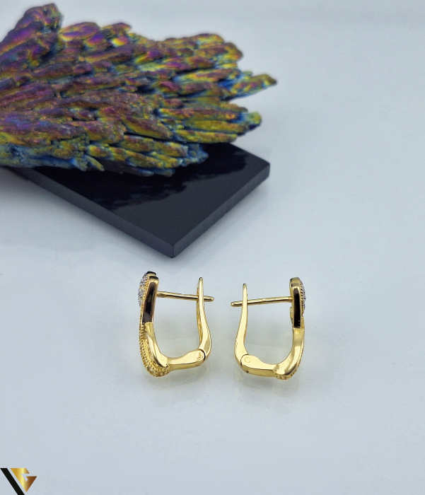 Cercei Aur 14k, Zirconii [2]