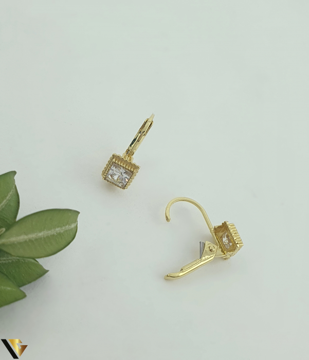 Cercei Aur 14K, Zirconiu [2]