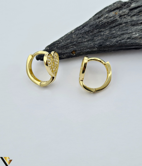 Cercei Aur 14K , Zirconiu [2]