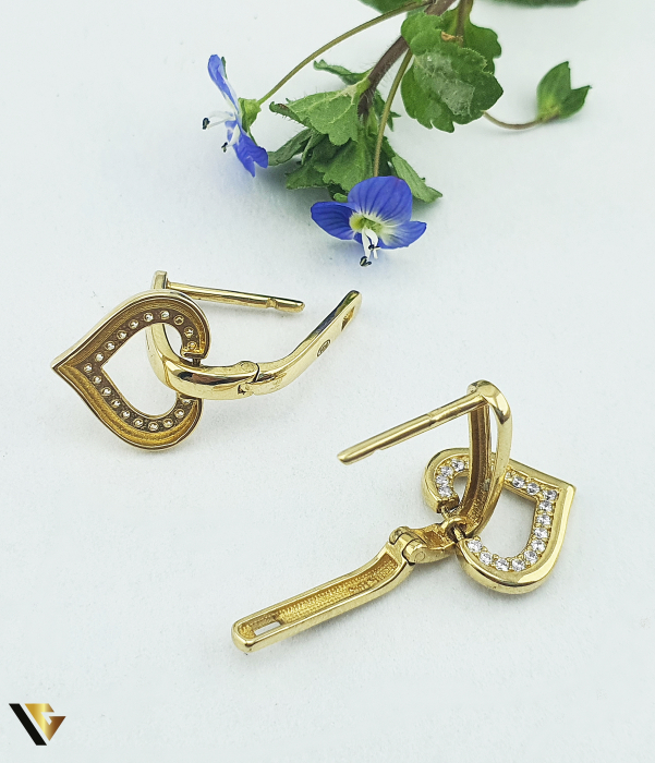 Cercei Aur 14k, Zirconiu [2]