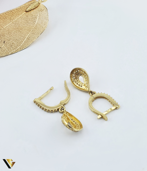 Cercei Aur 14k, Zirconiu [2]