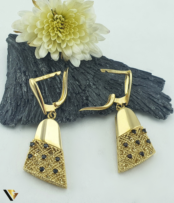 Cercei Aur 14k, Zirconiu [2]