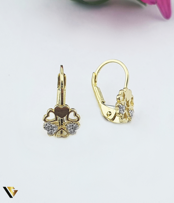 Cercei Aur 14k, Zirconiu [1]