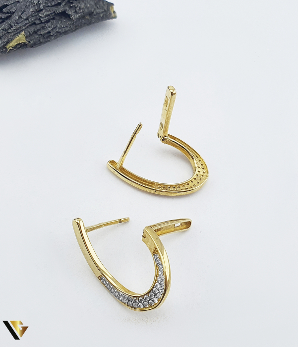 Cercei Aur 14k, Zirconiu [2]