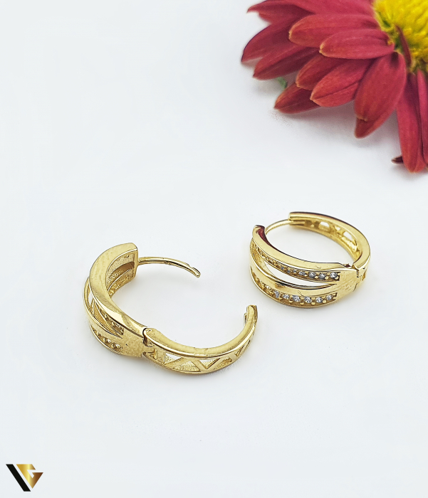 Cercei Aur 14k, Zirconiu [2]