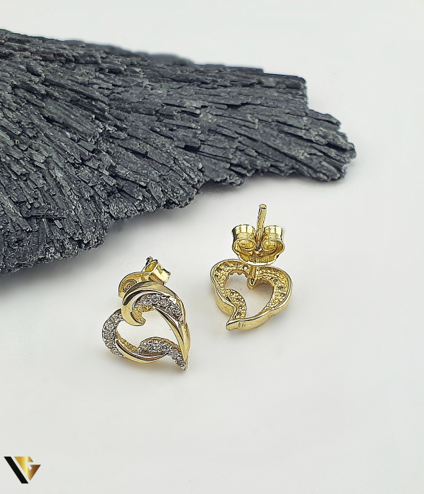 Cercei Aur 14k, Zirconiu [2]