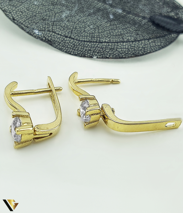 Cercei Aur 14k, Zirconiu [2]