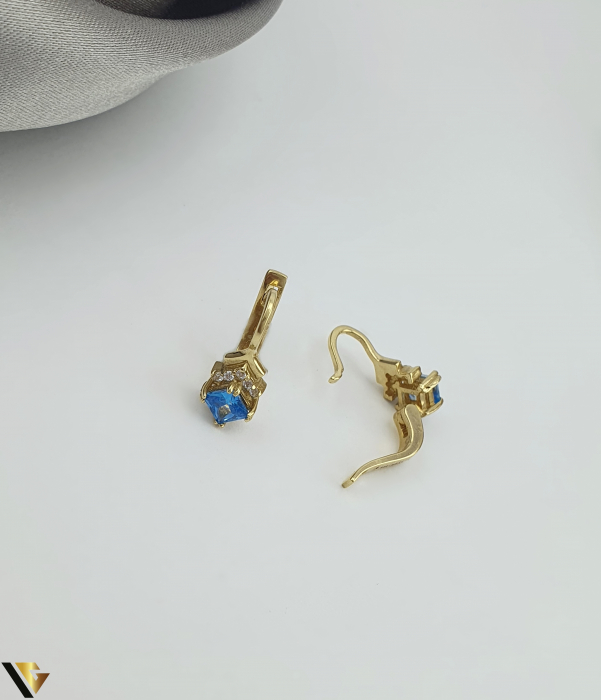 Cercei Aur 14K, Zirconiu [2]