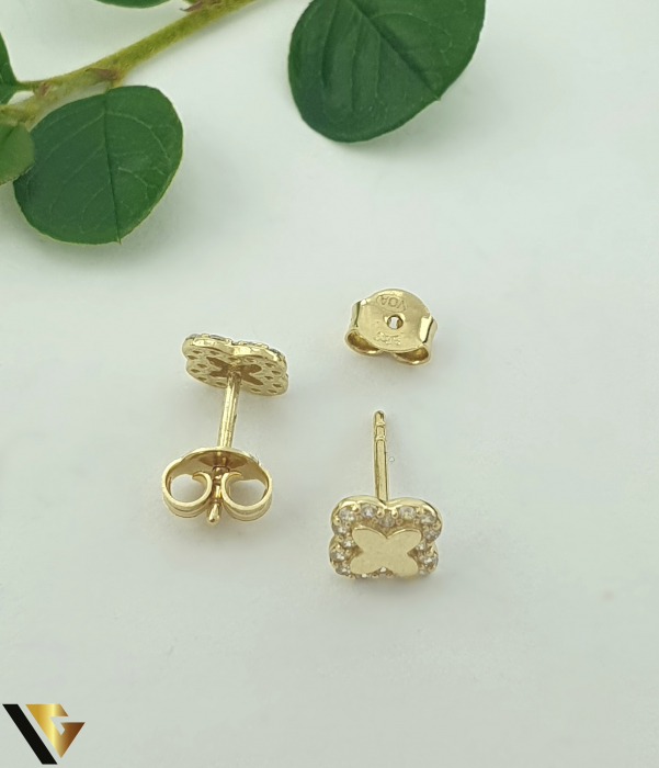 Cercei Aur 14K, Zirconiu [2]