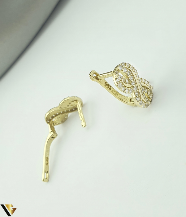 Cercei Aur 14K, Zirconiu [2]