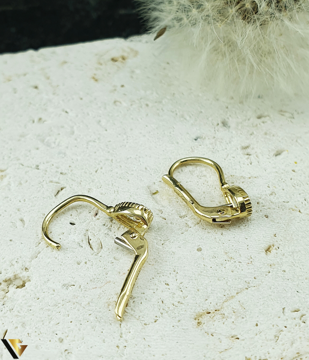Cercei Aur 14k, Zirconiu [3]