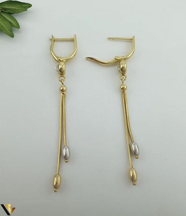 Cercei Aur 14k, Zirconiu [2]